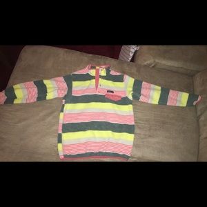 Woman’s Patagonia fleece pullover